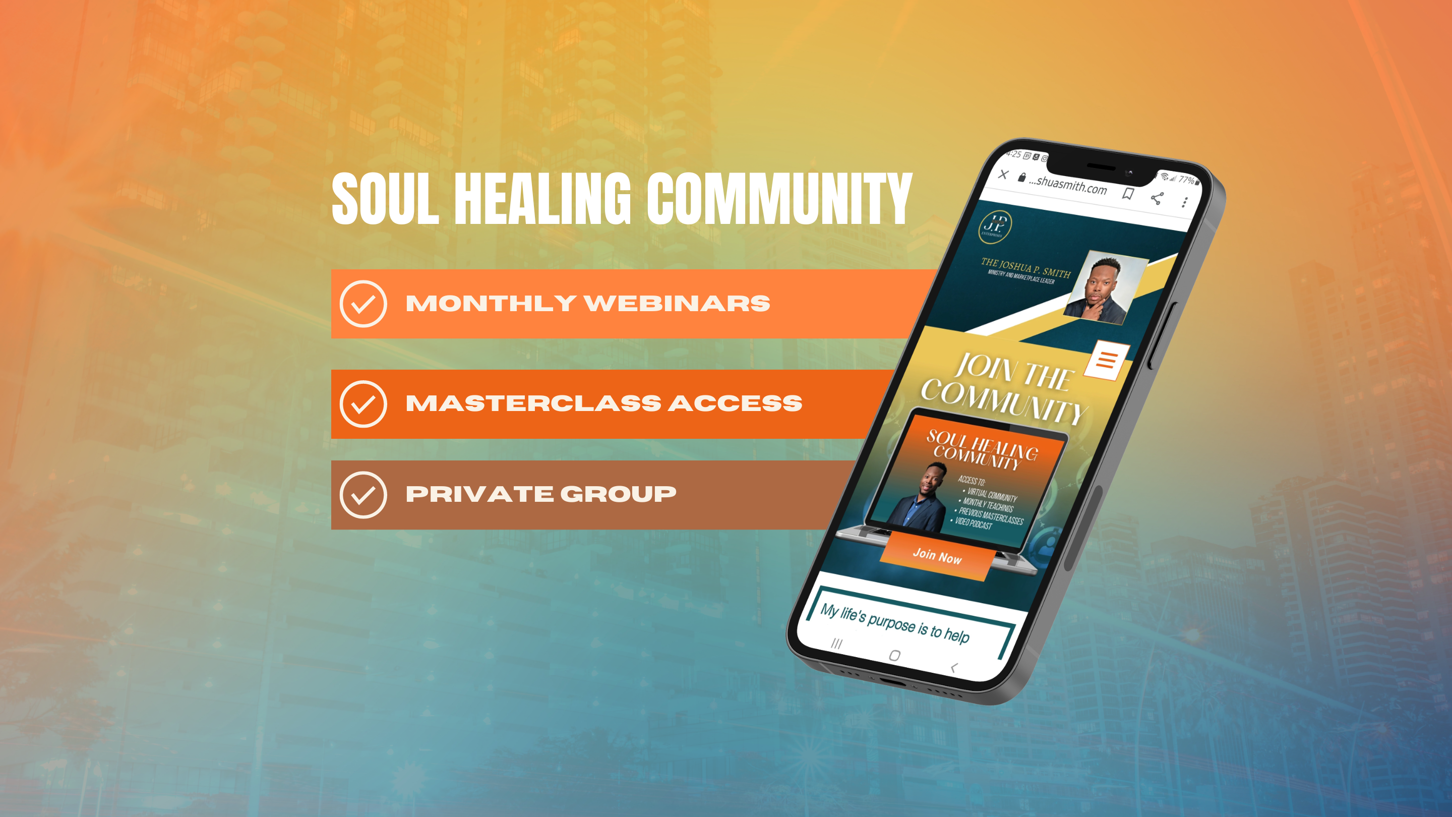 Join the Soul Healing Community! thumbnail