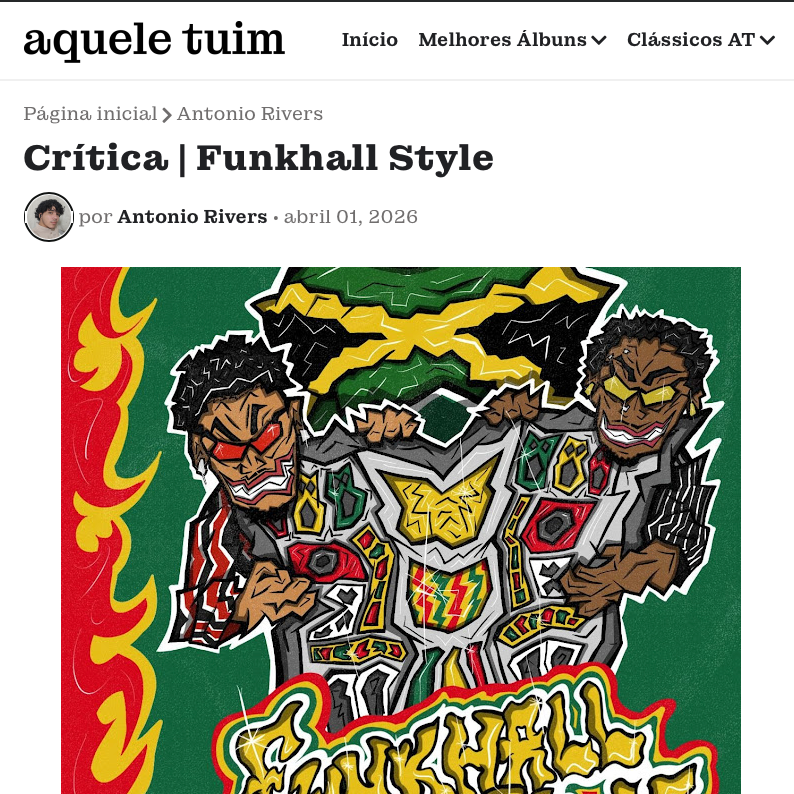Crítica Aquele TUIN  | FUNKHALL STYLE thumbnail