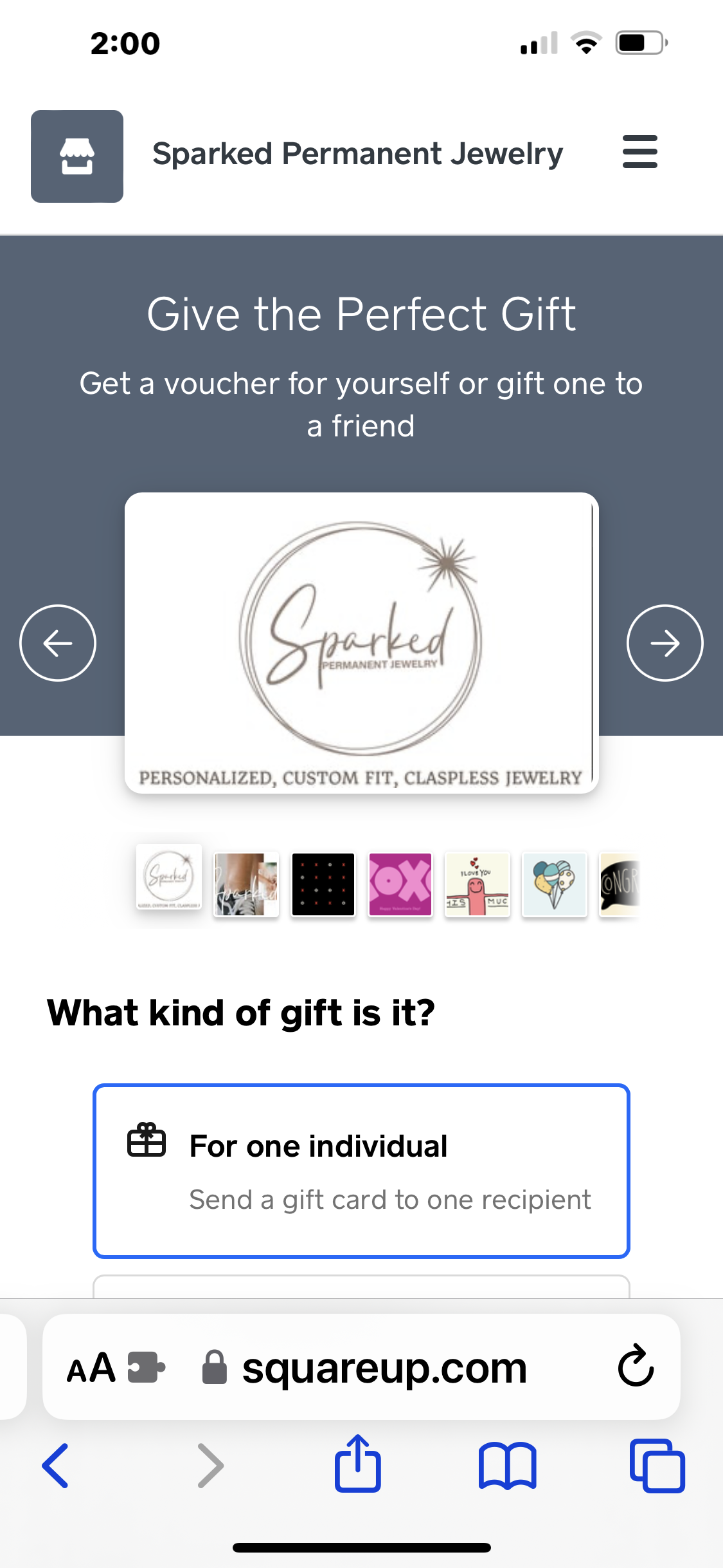 GIFT CARDS thumbnail