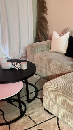 Black & White Modern Coffee Table thumbnail