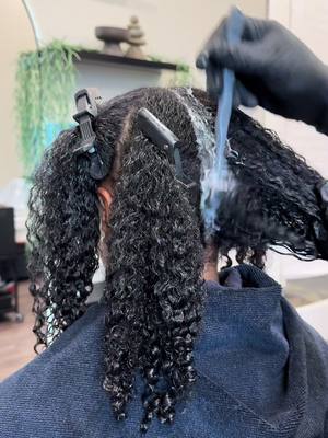 Of course I forgot to record the service 🥰 but we still got a good scalp scrub, shampoo and treatment in.  #montcopahair