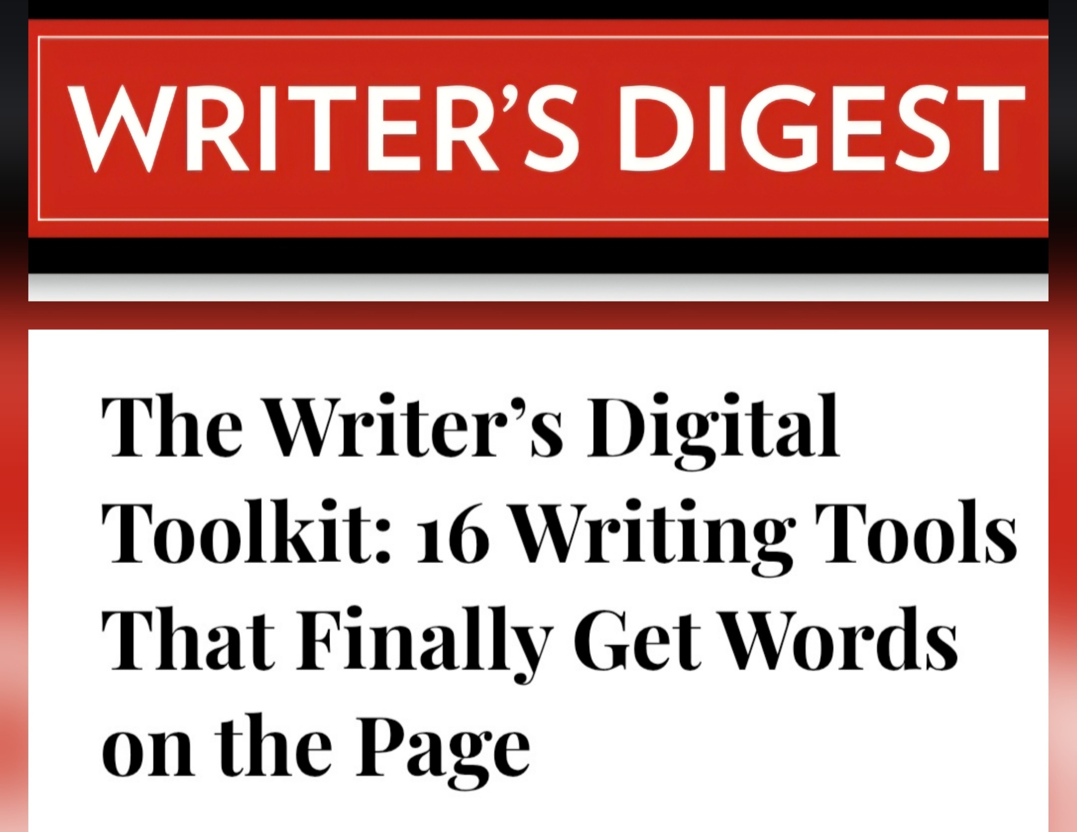 The Writer’s Digital Toolkit thumbnail