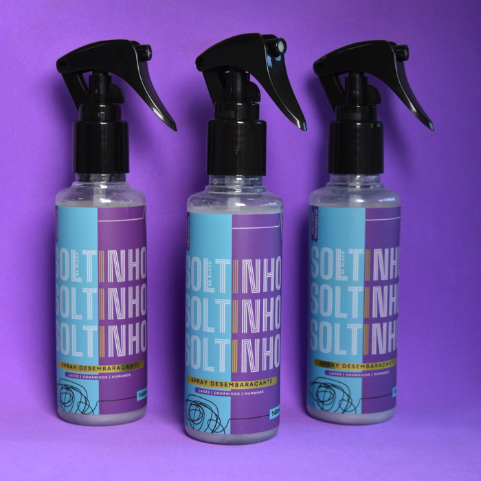 Soltinho Spray Desembaraçante - Be Black 140ml thumbnail