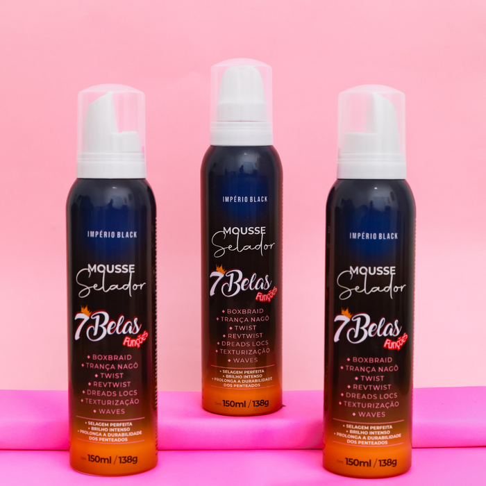Mousse Selador 7 Belas - Império Black 150ml thumbnail