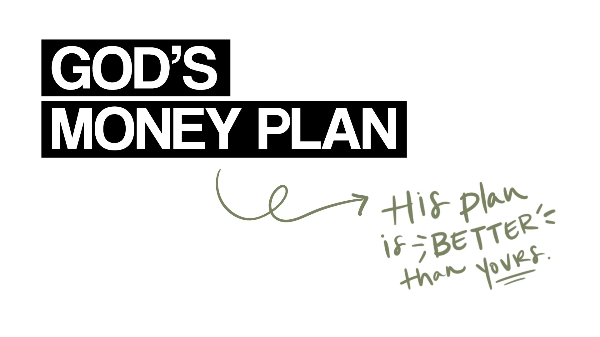 God's Money Plan — Wednesday, April 8 + 15th at 6:30PM thumbnail