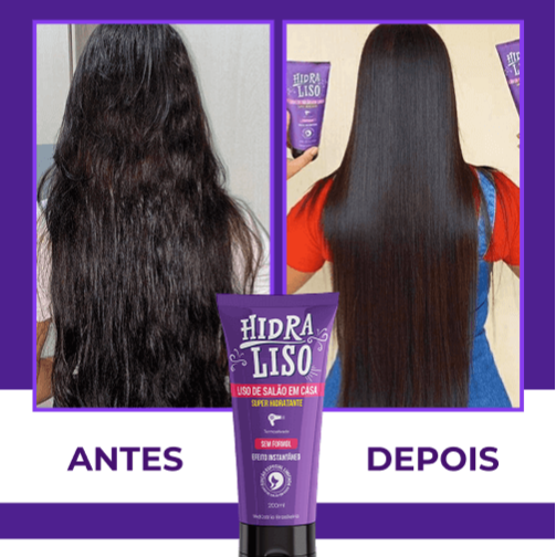 Hidraliso Alisa e Hidrata Qualquer Tipo de Cabelo com Resultado Profissional! thumbnail