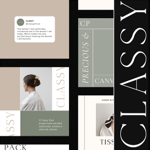 CLASSY PACK | Templates Canva thumbnail