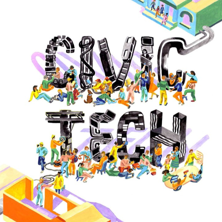 Older book: "Civic Tech" (2018) as PDF download thumbnail