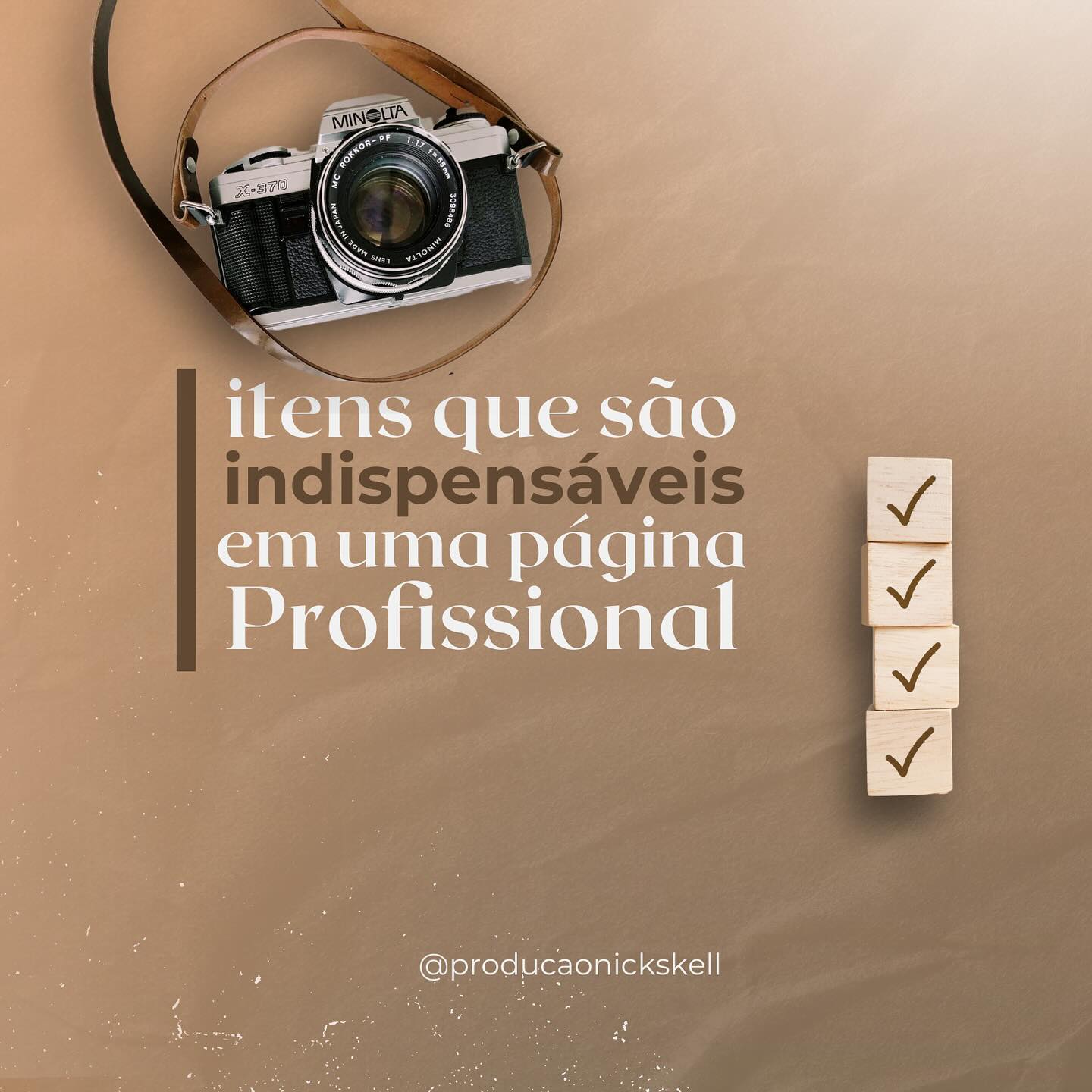 Sabe quando você entra num perfil e você se sente em casa? Isso acontece devido a alguns fatores que contribuem demais p