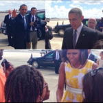 📸 Met Barack & Michelle Obama | August 2013 thumbnail