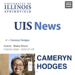 📰 Featured in UIS News: Cameryn Hodges | January 2022 thumbnail
