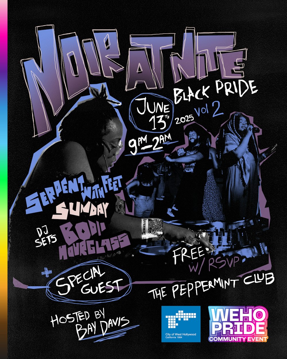 6/13 - RSVP to BLACK PRIDE II presented by NOIR AT NITE (LA) thumbnail