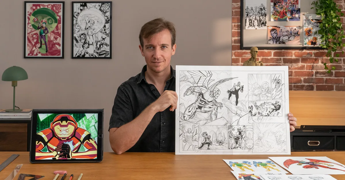 Online Course: Creating Comics with Reilly Brown thumbnail