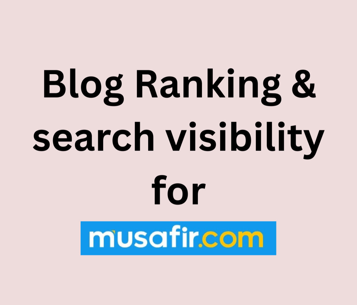 SEO Optimised Content - Musafir travel thumbnail