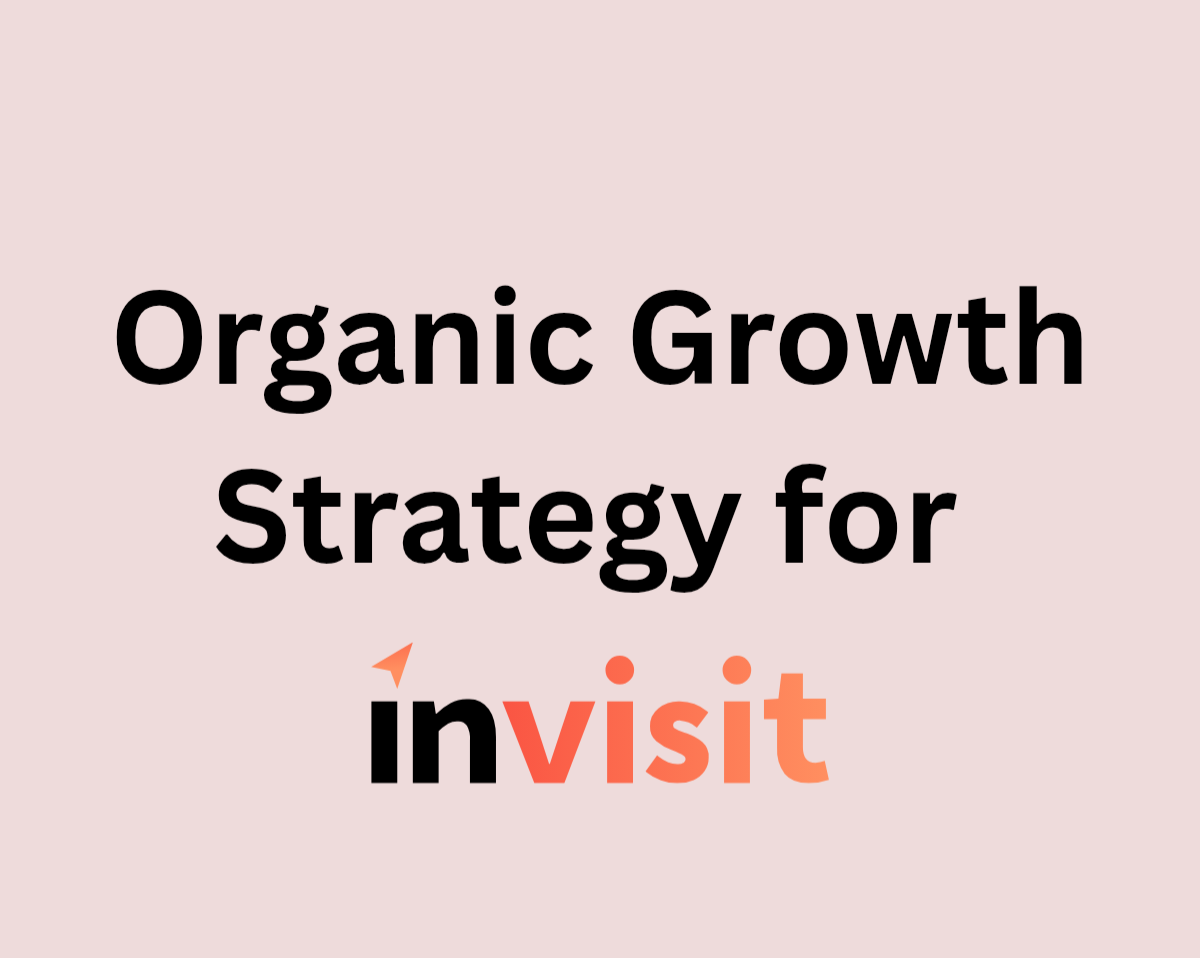 invisit - Oraganic Growth Strategy & Content Development  thumbnail