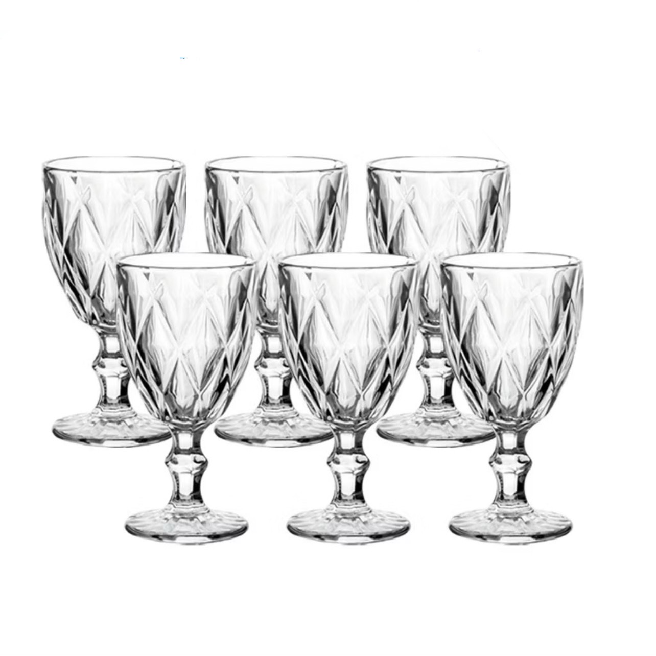 taças diamond cristal 340ml - 6 unidades thumbnail