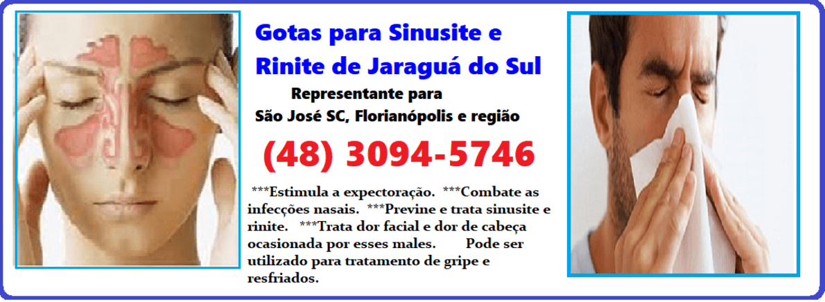 Gotinhas de Jaragua do Sul para sinusite e rinite (aplicação em São José SC e região metropolitana de Florianópolis) thumbnail
