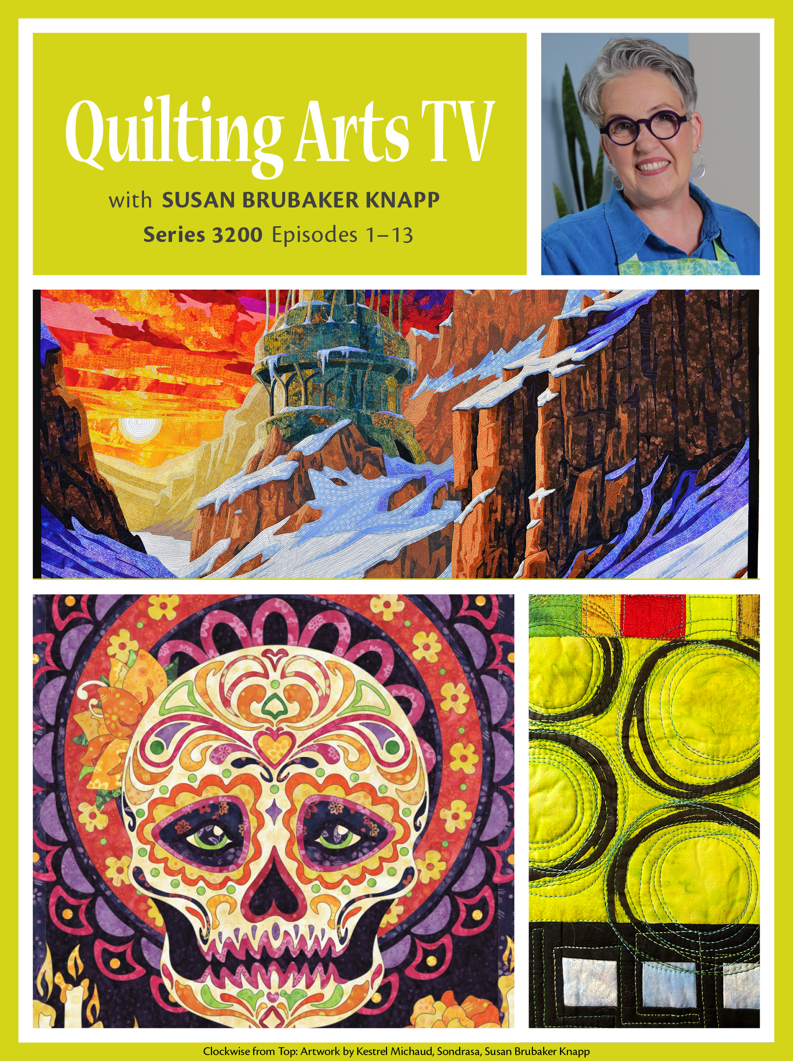 Quilting Arts TV Series 3200: use promo code QTA50 for 1/2 off thumbnail