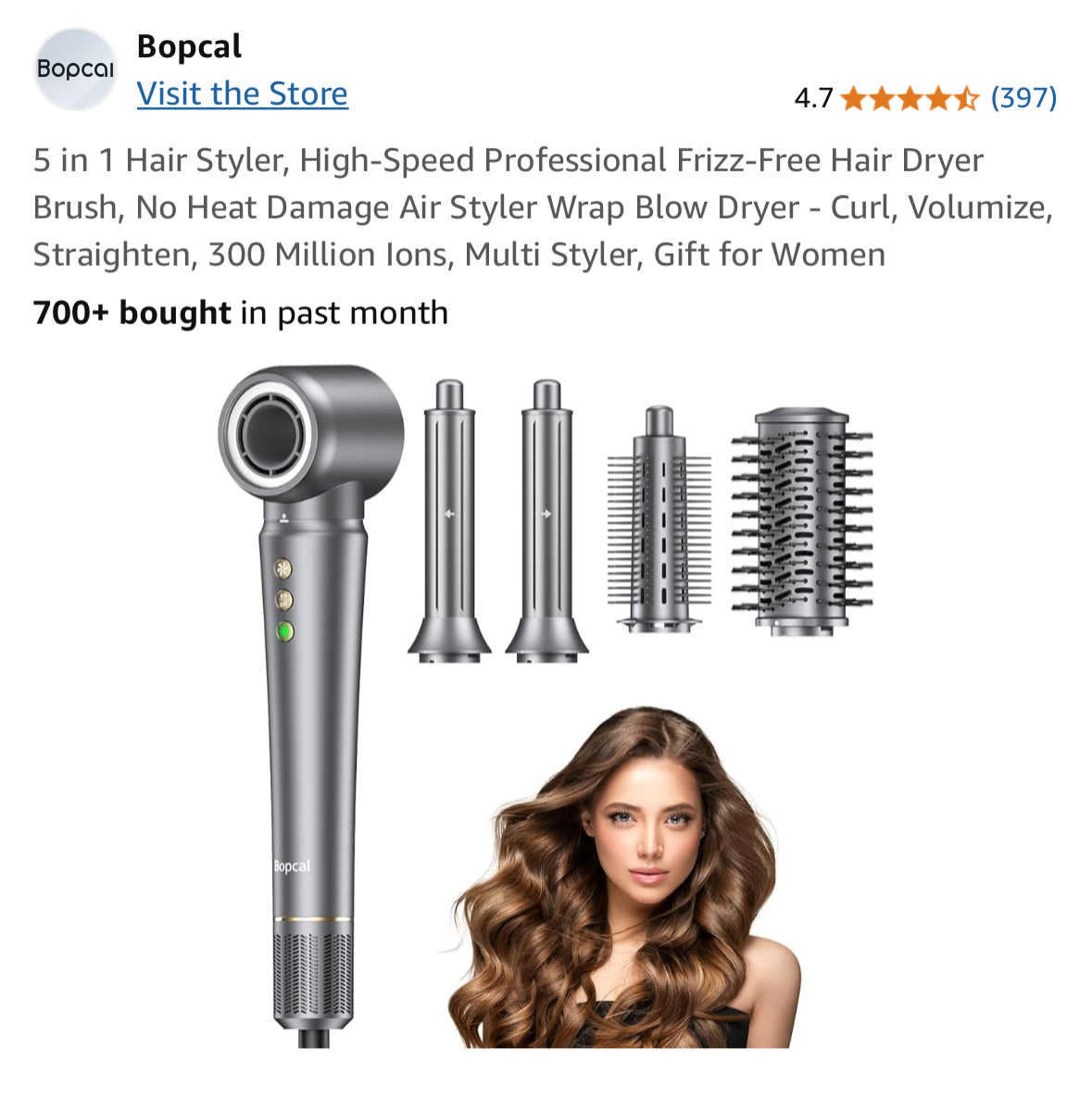 BOBCAL 5 in 1 Hair Styler! 📌Discount Code: 17G38S8G thumbnail