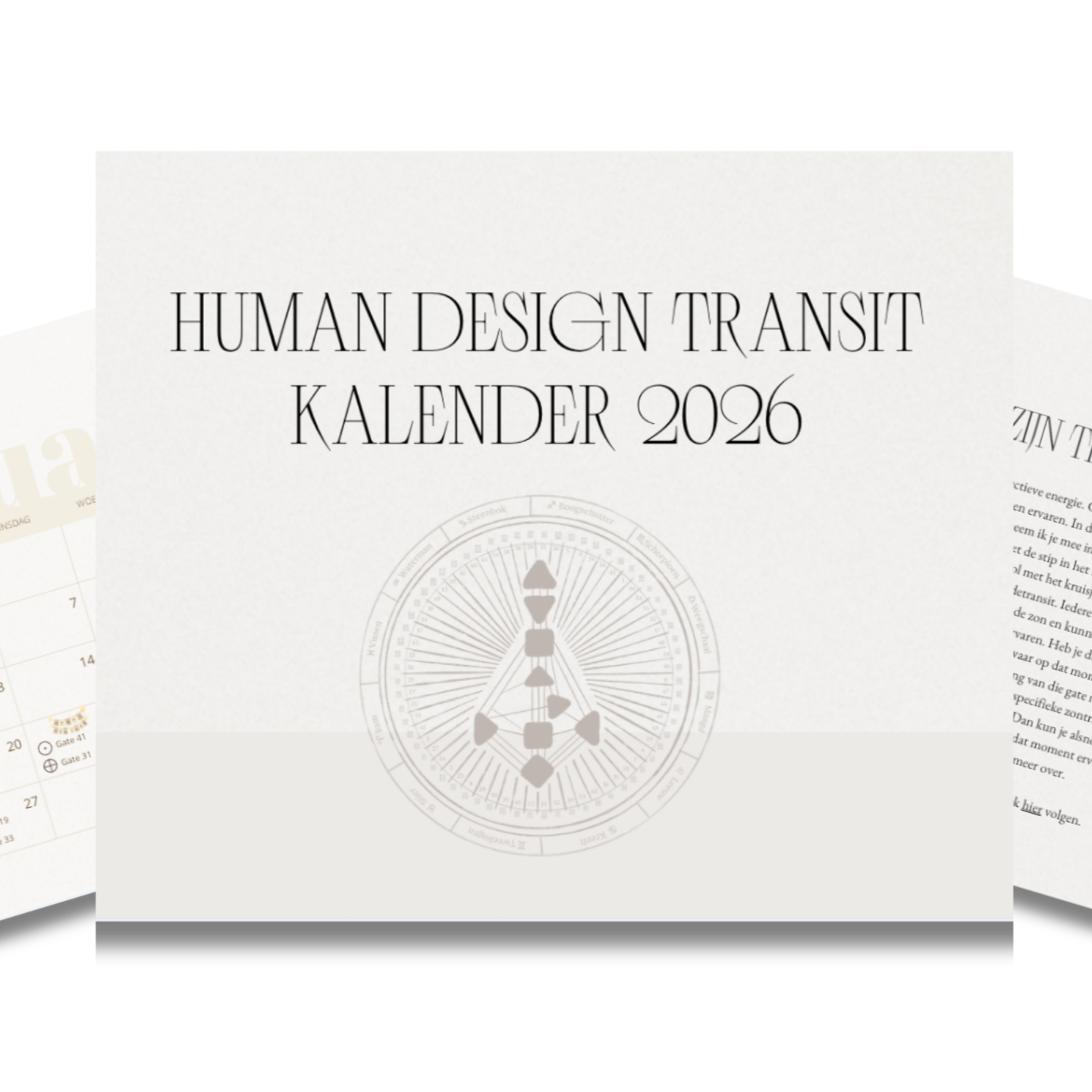 Gratis Human Design Transit Kalender 2026 thumbnail