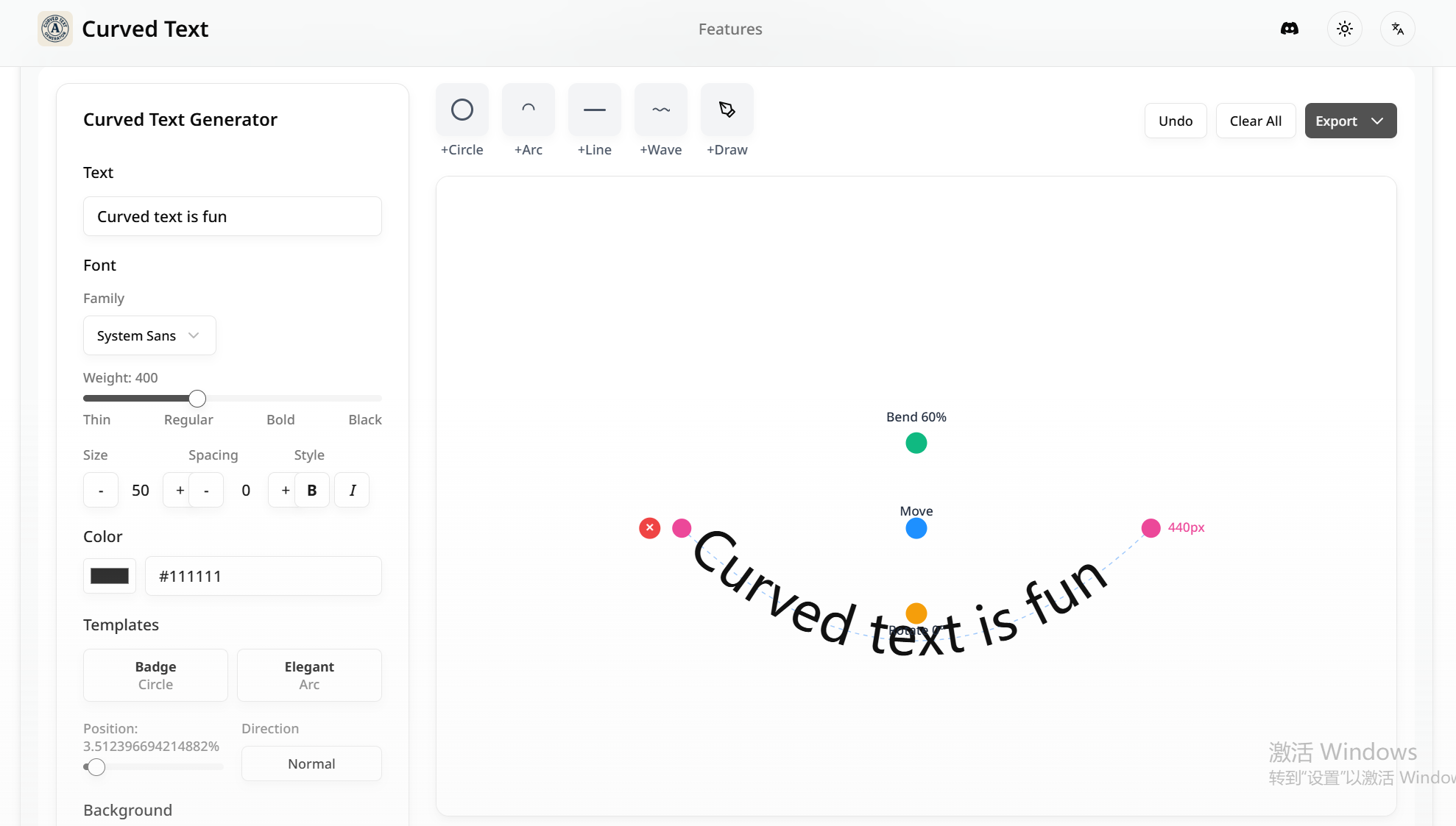 Curved Text - Free Curved Text & Circle Text Generator thumbnail