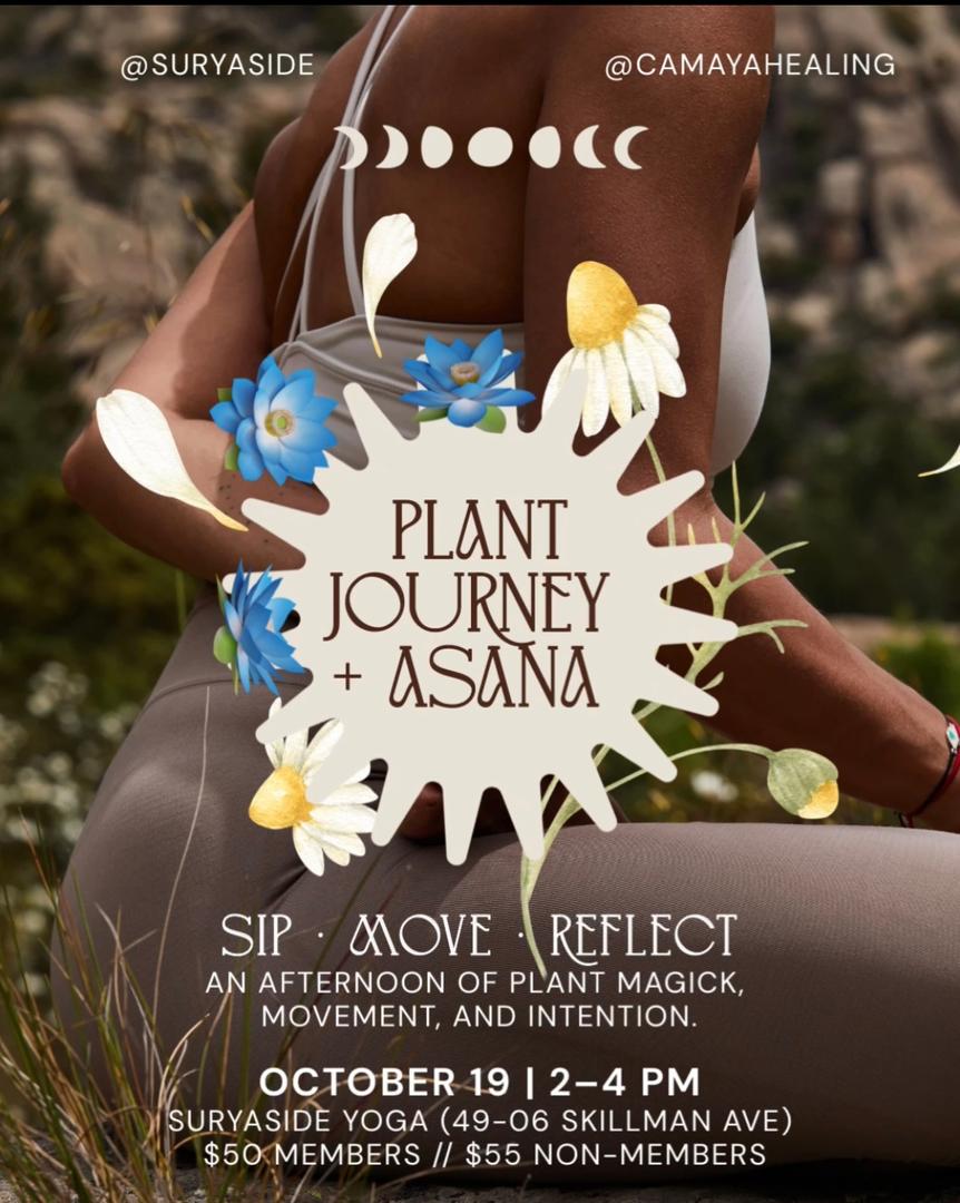Plant Journey & Asana with Camila Garcia/ camaya healing thumbnail