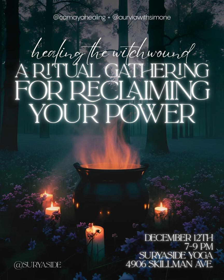 Healing the Witch Wound: A Ritual Gathering for Reclaiming Your Power thumbnail