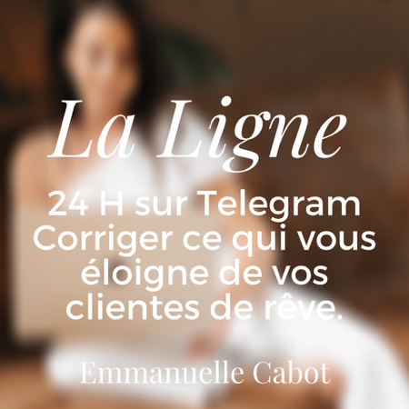 24 H sur Telegram - Corriger ce qui vous éloigne de vos clientes de rêve  thumbnail