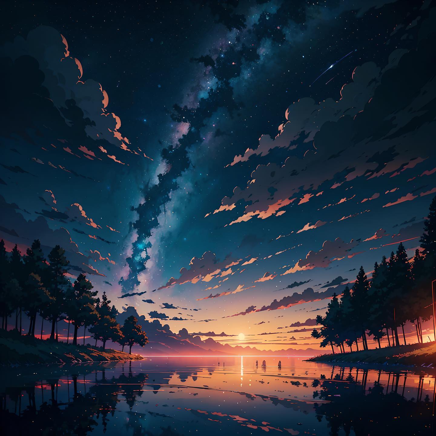 Beyond the horizon lies a world of endless possibilities. Redbubble link in bio