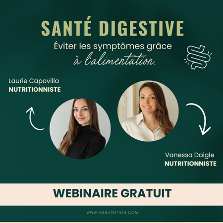 Webinaire - Santé digestive  thumbnail