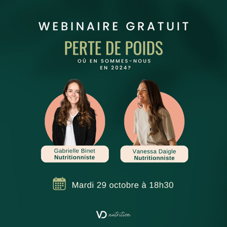 Webinaire - Perte de poids!  thumbnail