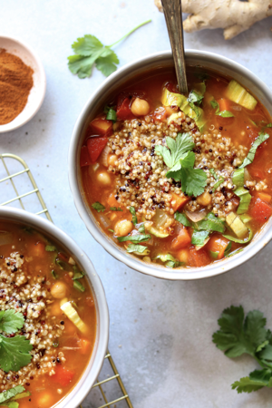 Soupe marocaine aux pois chiches! thumbnail