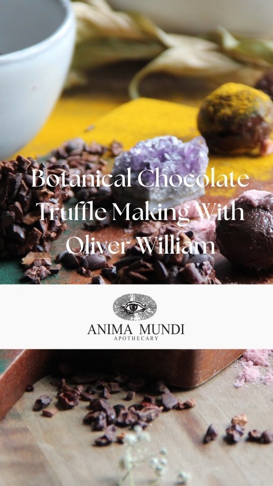 Let's just be here to make beauty in this world. 

Botanical Truffle Making at @animamundiherbals 

May 12th 7-9pm.