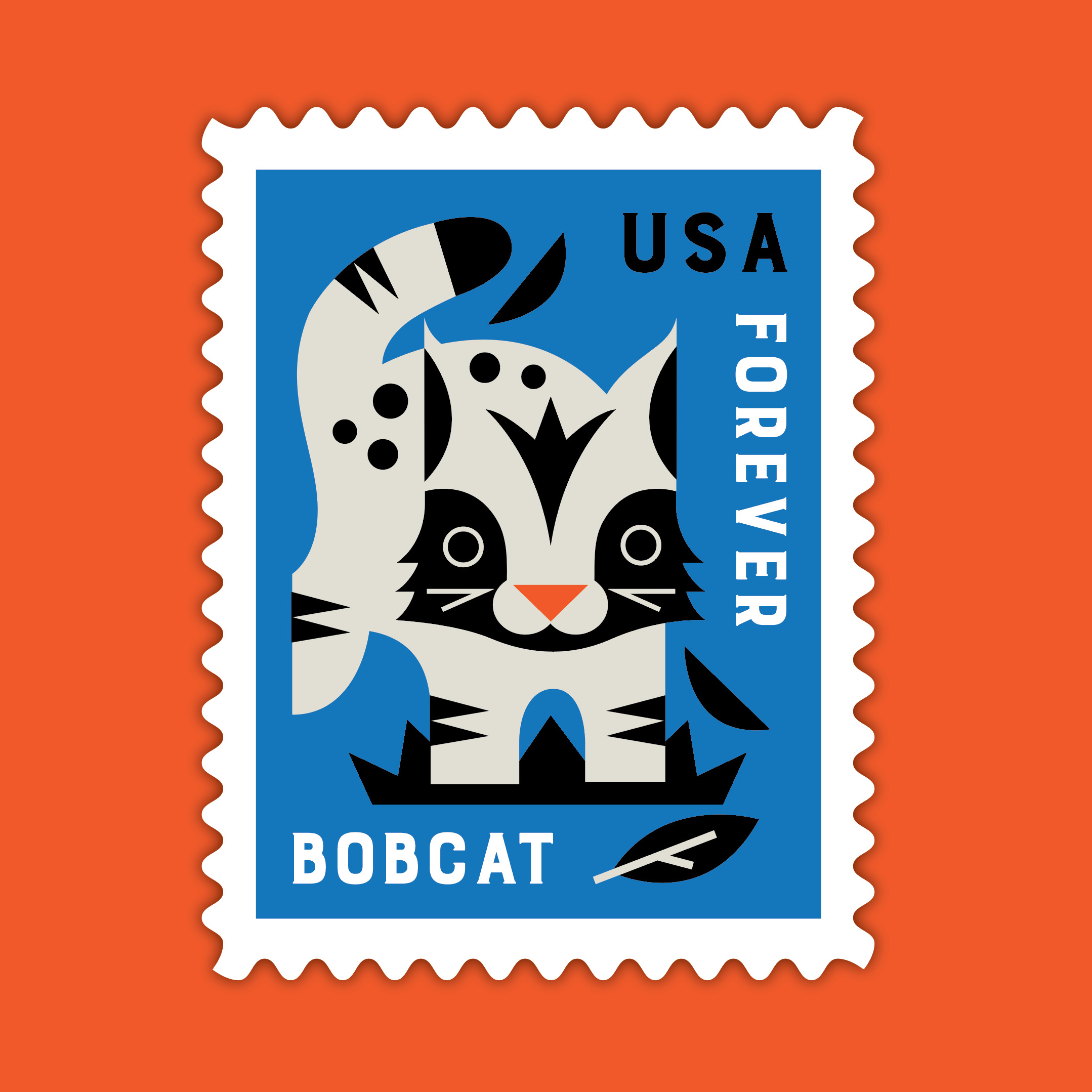 Baby Wild Animals Stamps | USPS thumbnail