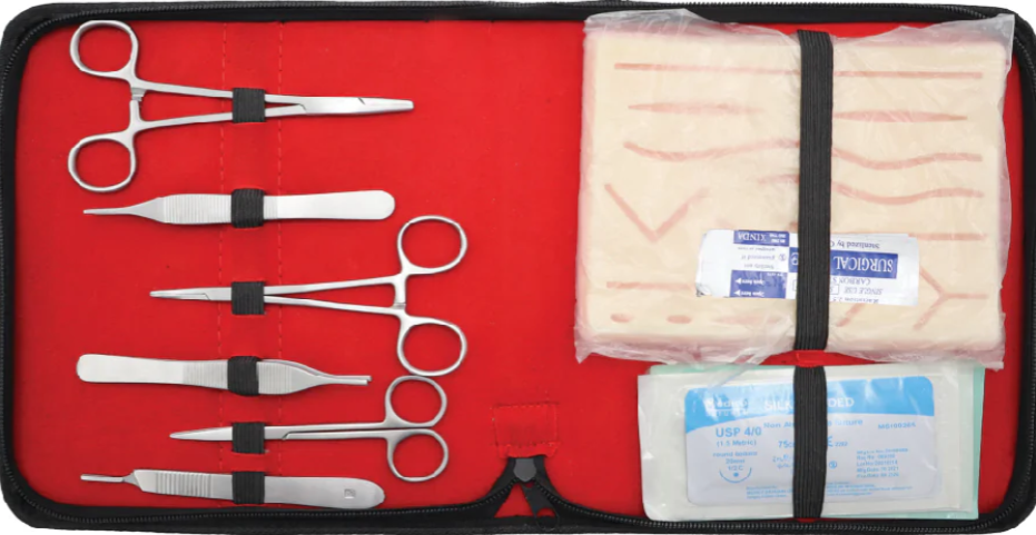 Complete Practice Student Suture Kits for Medical Students Training Kits - 19 Pcs thumbnail