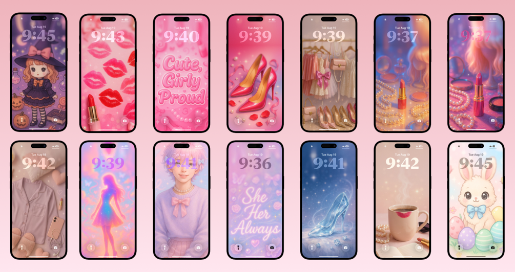 30+ Feminine Phone Wallpapers - 16 More Bonus  thumbnail