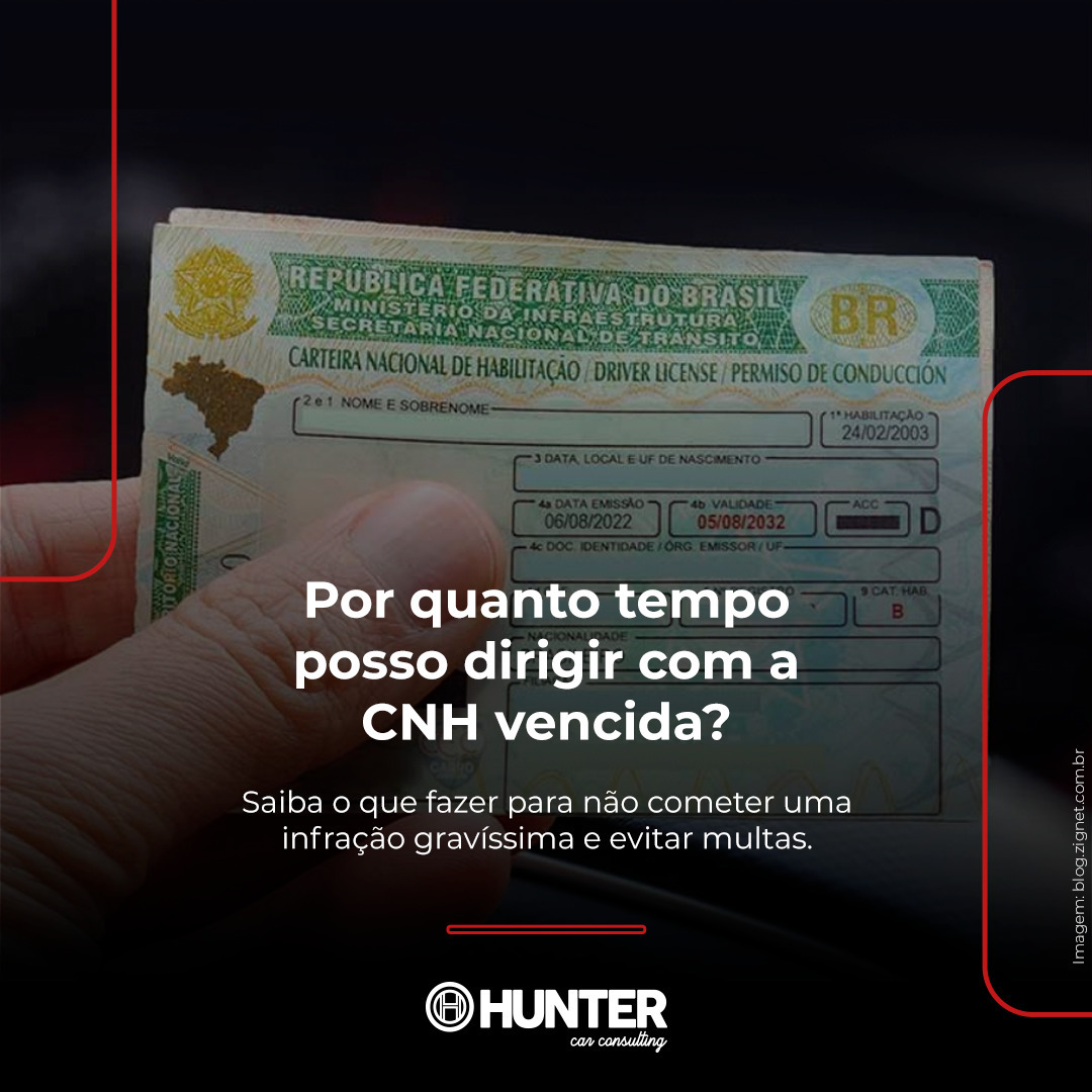 Atenção, motoristas! 🔔

Conduzir com a CNH vencida é uma infração gravíssima. Você sabia que tem até 30 dias após o venc