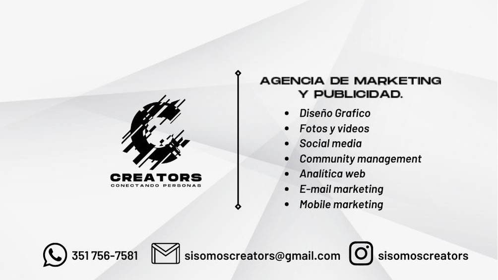 BioSite banner for @creators