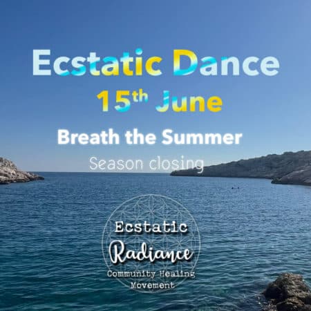 June 15 @ Athens - ECSTATIC DANCE: Season closing Breath the Summer, Mridu & ER family thumbnail