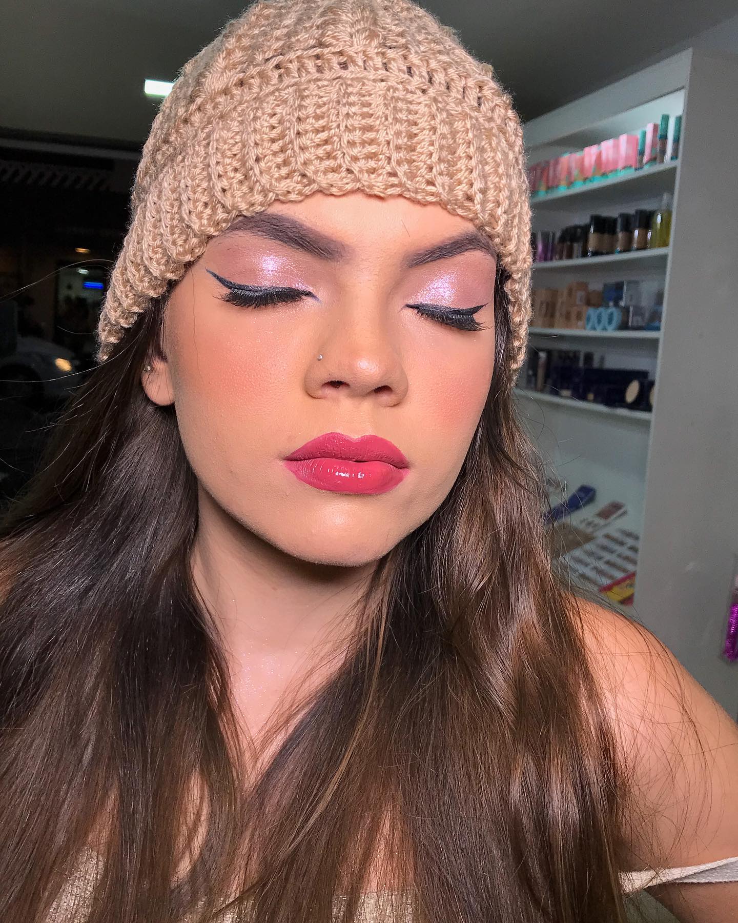 Última fotinha dessa produção impecável 🥹😍
.
.
.
Técnica classic glow ✨
.
.
.
Modelo: @nanda_.dias 
.
.
.
Comenta aqui o