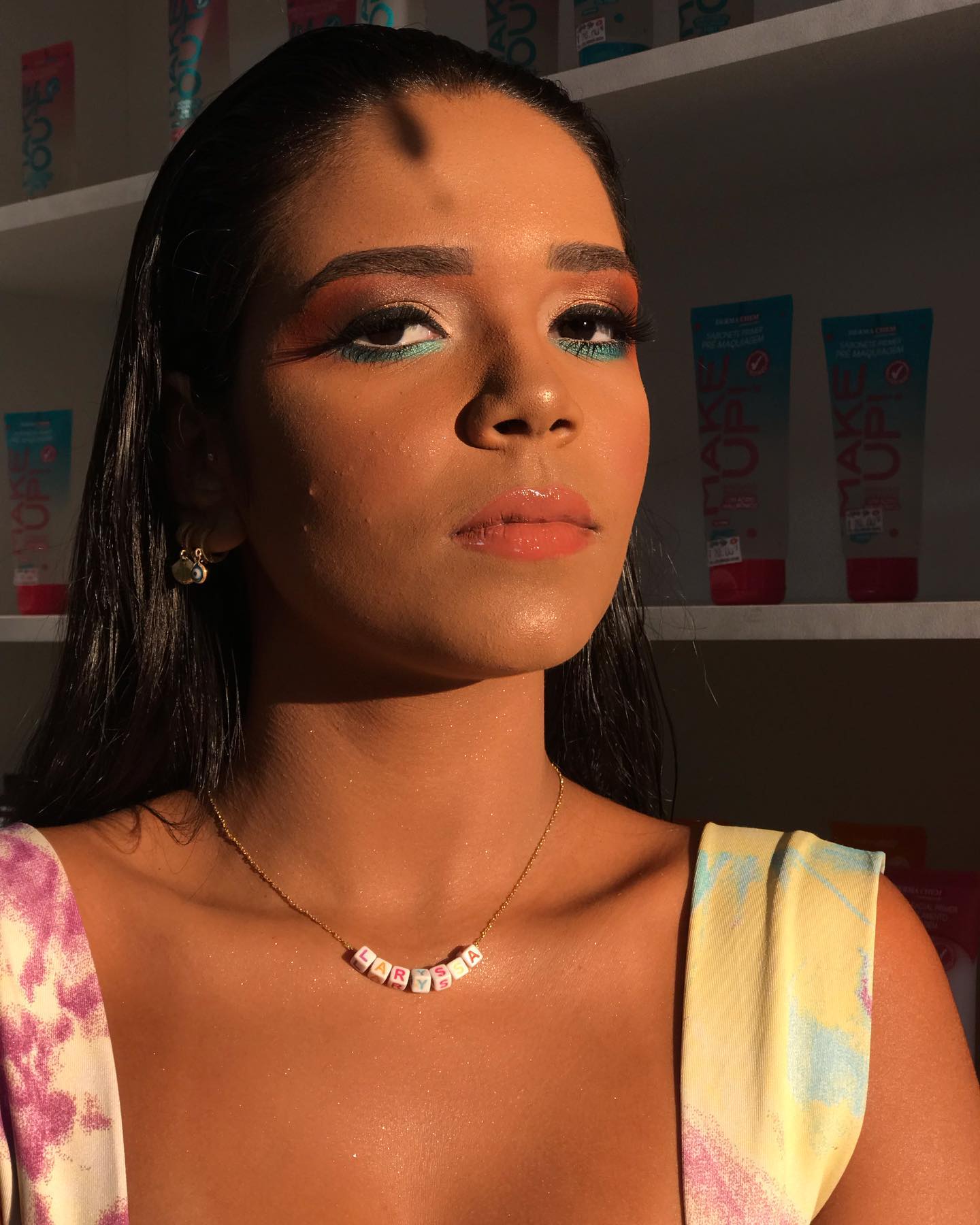 Pra compensar o sumiço do final de semana, mais 3 fotões dessa produção incrível 😍❤️
.
.
.
.
.
Técnica color glam 💙
Prod