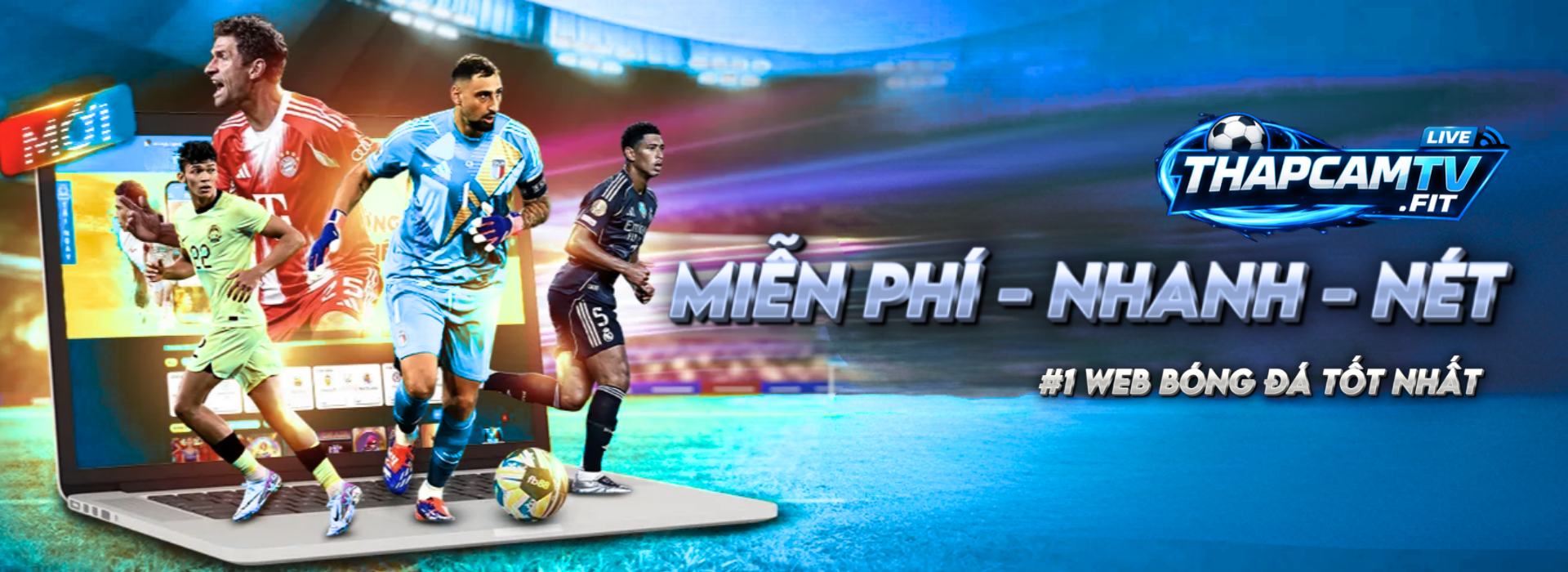 Thapcamtv - Live bóng đá miễn phí tốc độ cao thumbnail