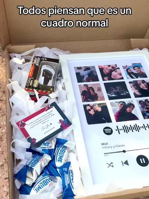 ¿Ustedes darían un regalo así?🥹🫶🏼 #foryourpage #cuadrospersonalizados #citaconminovio #detallespersonalizados #ideasdesa