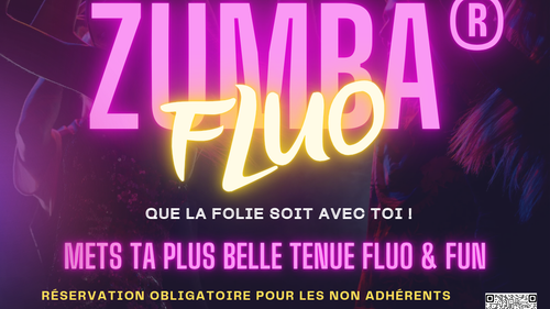 ZUMBA FLUO - Mercredi 19 Novembre 18h30 thumbnail