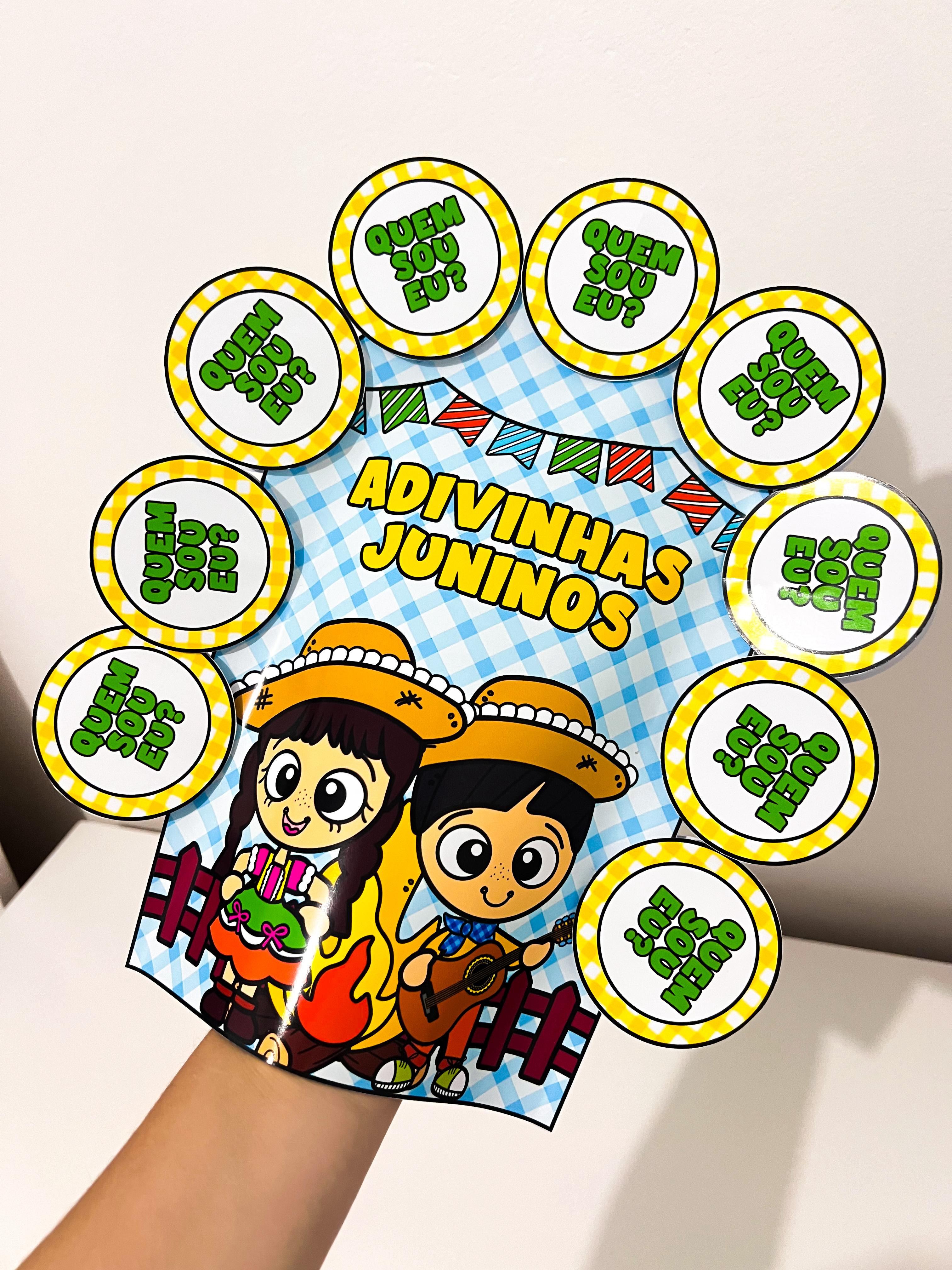 Luva Adivinhas Juninos - Recursos e atividades Pedagógicas M | Hotmart thumbnail