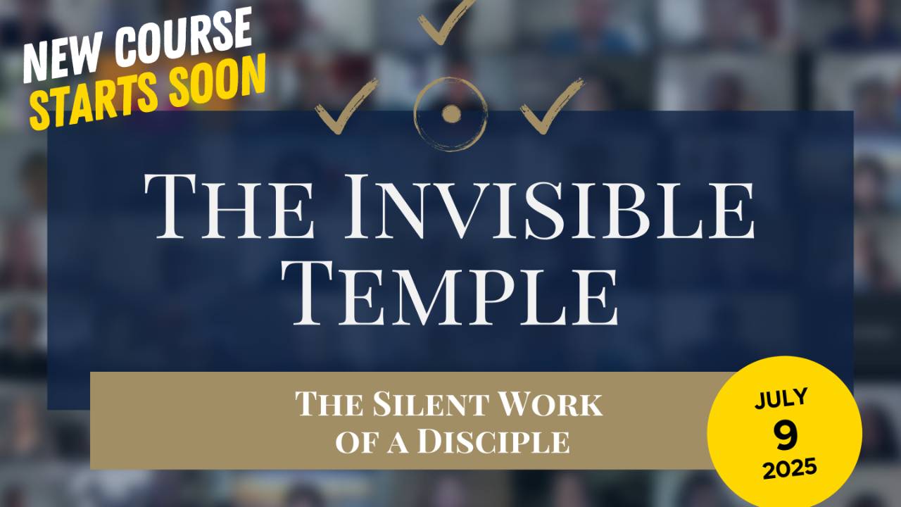 The Invisible Temple: The Silent Work of a Disciple. thumbnail