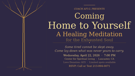 LANCASTER HEALING MEDITATION  thumbnail