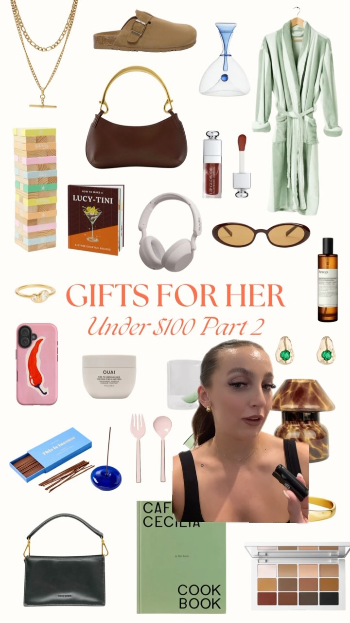 For the girl who has it all - we’ve got you. 

#christmas #giftguide #giftsforher #giftsunder100 #wishlistideas #wishlis