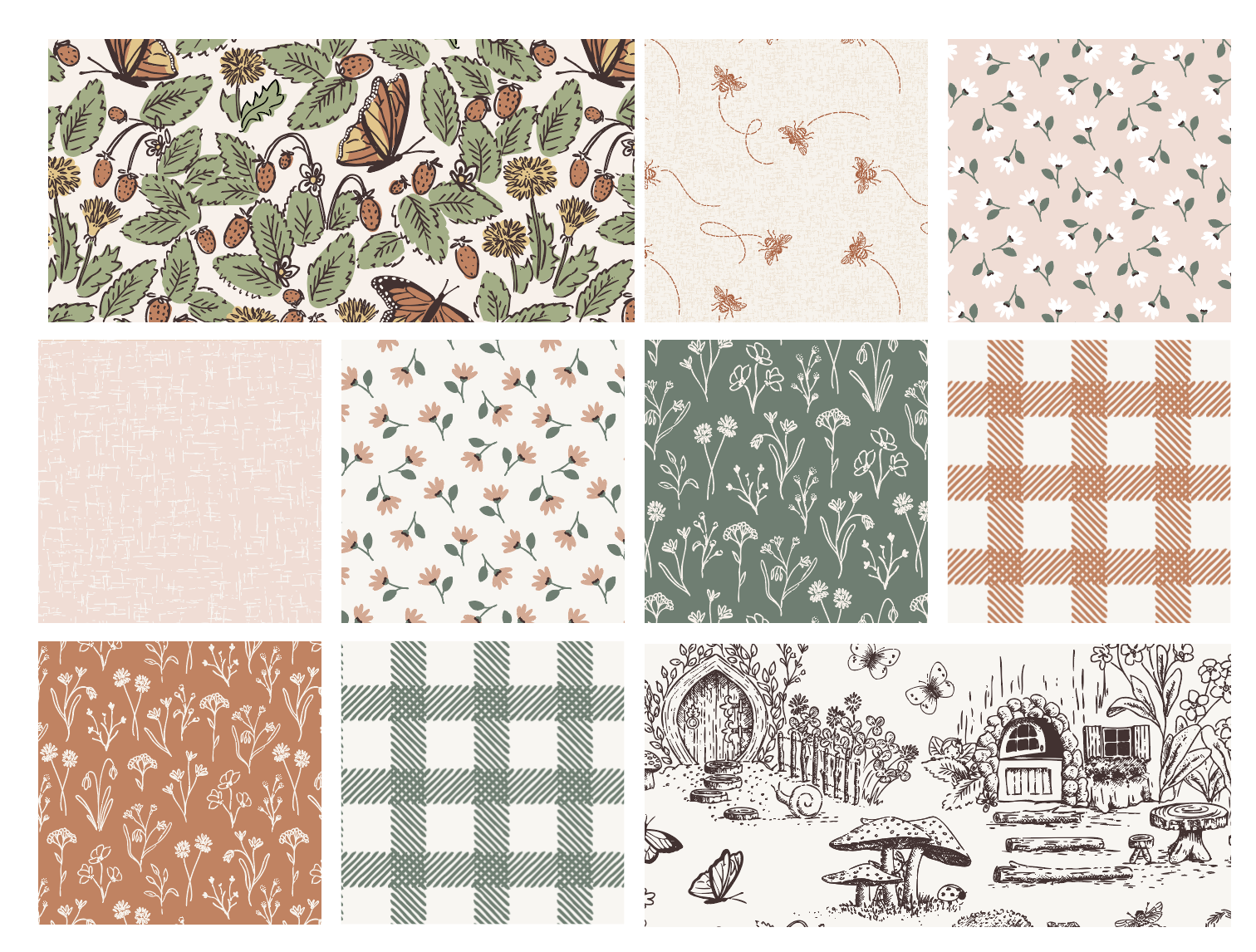 Spoonflower Fairy Woodland Collection thumbnail
