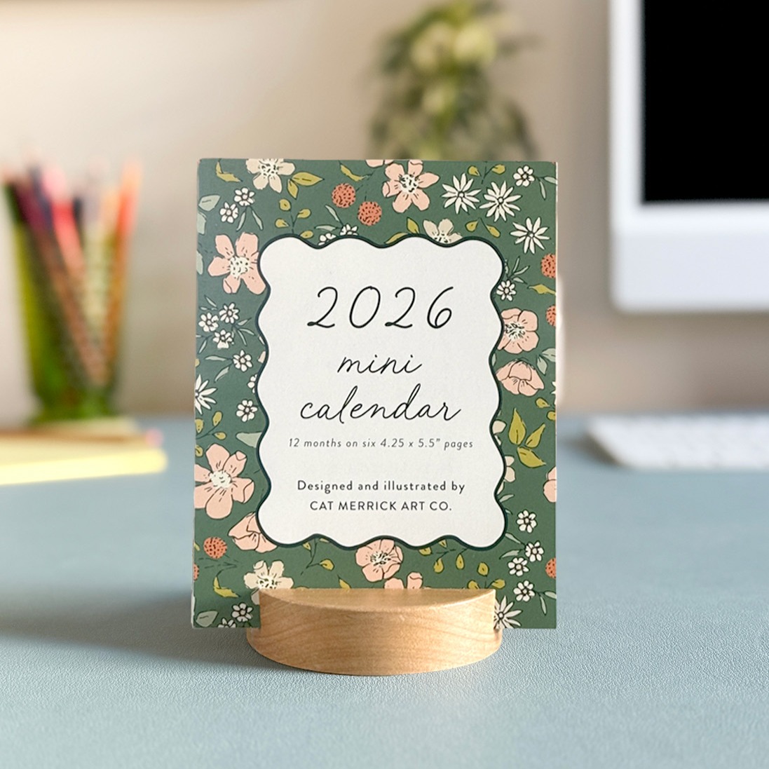 2026 Mini Desktop Calendar thumbnail